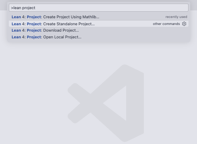 Lean Standalone Project